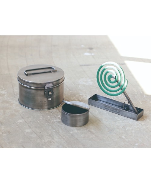POST GENERAL（ポストジェネラル）の「【POSTPOST GENERAL/ポストジェネラル】INDUSTRIAL MOSQUITO COIL BOX /#P/G 068（その他雑貨・メンズ・シルバー・FREE）」の4枚目の写真