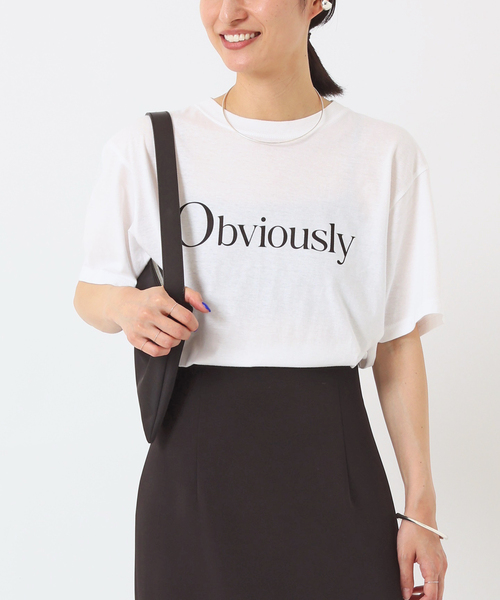 GOOD ROCK SPEED(グッドロックスピード)の「【GOOD ROCK SPEED / グッドロックスピード】別注Obviously T-sh(Tシャツ/カットソー・レディース・ホワイト・FREE)」の5枚目の写真
