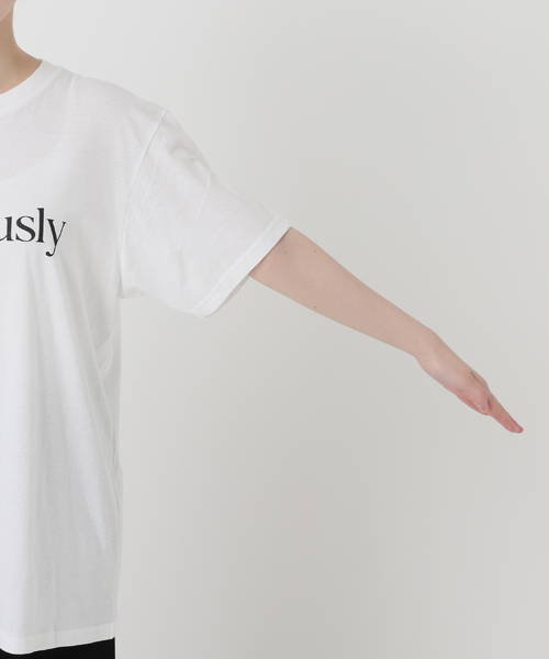 GOOD ROCK SPEED(グッドロックスピード)の「【GOOD ROCK SPEED / グッドロックスピード】別注Obviously T-sh(Tシャツ/カットソー・レディース・ホワイト・FREE)」の19枚目の写真