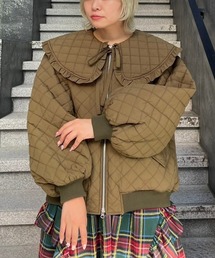 BIG COLLAR QUILTING ジャケット