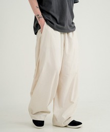 【WV PROJECT】Turn dyeing like linen banding pants / JNLP7717