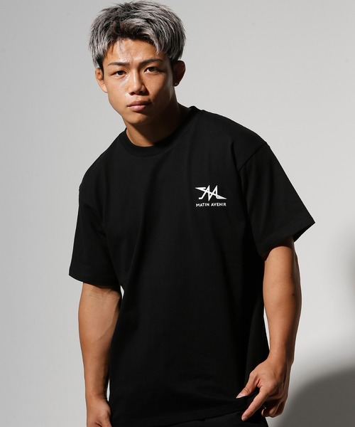 MATIN AVENIR(マタンアヴニール)の「【ムラサキスポーツ限定】MATIN AVENIR/マタンアヴニール 半袖Tシャツ ビックシルエット ドライタッチコットン MA024011/MA024014(Tシャツ/カットソー・メンズ・ホワイト系その他/ブラック系その他2/ブラック系その他/ホワイト系その他2・XS/S/M/L/XL)」の4枚目の写真