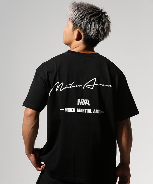 MATIN AVENIR(マタンアヴニール)の「【ムラサキスポーツ限定】MATIN AVENIR/マタンアヴニール 半袖Tシャツ ビックシルエット ドライタッチコットン MA024011/MA024014(Tシャツ/カットソー・メンズ・ホワイト系その他/ブラック系その他2/ブラック系その他/ホワイト系その他2・XS/S/M/L/XL)」の7枚目の写真