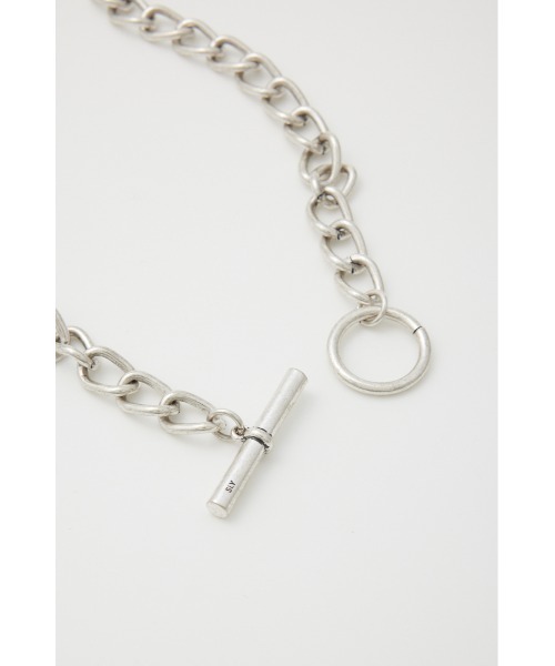 SLY(スライ)の「BOLD CHAIN HEART NECKLACE ボールド チェーン ハート ネックレス(ネックレス・レディース・ゴールド/シルバー・FREE)」の4枚目の写真