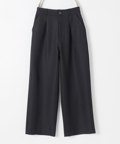 Honeys（ハニーズ）の「ストレートパンツ（股下６４ｃｍ）（その他パンツ・レディース・ブラウン/杢グレー/チャコールグレー/ブラック・SS/S/M/L/LL）」の22枚目の写真