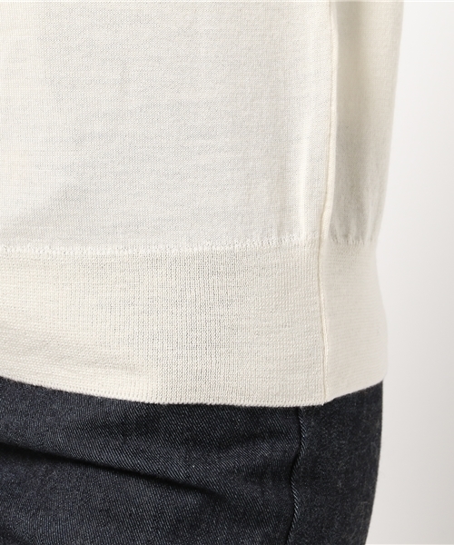 IENA(イエナ)の「AURALEE W/C ハイゲージタートルネックプルオーバー◆(ニット/セーター・レディース・キャメル/ホワイト・FREE)」の6枚目の写真