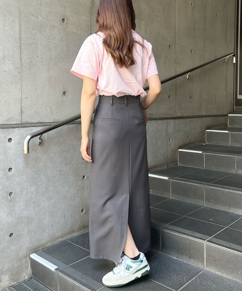 ABYS（アビス）の「スラックスタイトスカート（スカート・レディース・ブラック/グレー・MEDIUM/LARGE）」の18枚目の写真