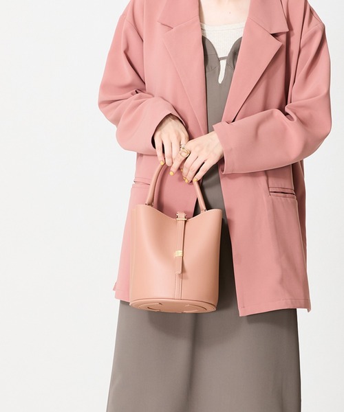 ORiental TRaffic（オリエンタルトラフィック）の「2wayバケツ型ショルダーバッグ BA-237（ショルダーバッグ・レディース・ベージュ/ピンク/ブラック・ﾌﾘ-）」の21枚目の写真