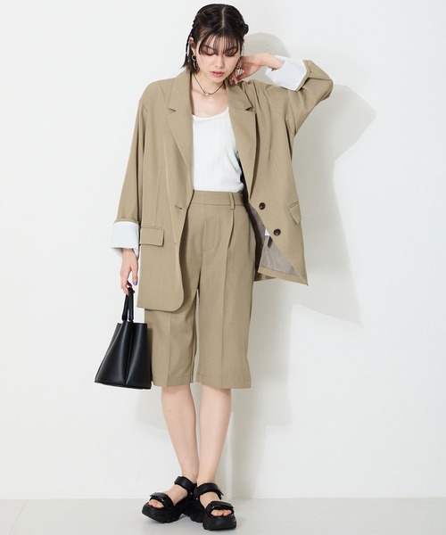 ORiental TRaffic（オリエンタルトラフィック）の「2wayバケツ型ショルダーバッグ BA-237（ショルダーバッグ・レディース・ベージュ/ピンク/ブラック・ﾌﾘ-）」の5枚目の写真