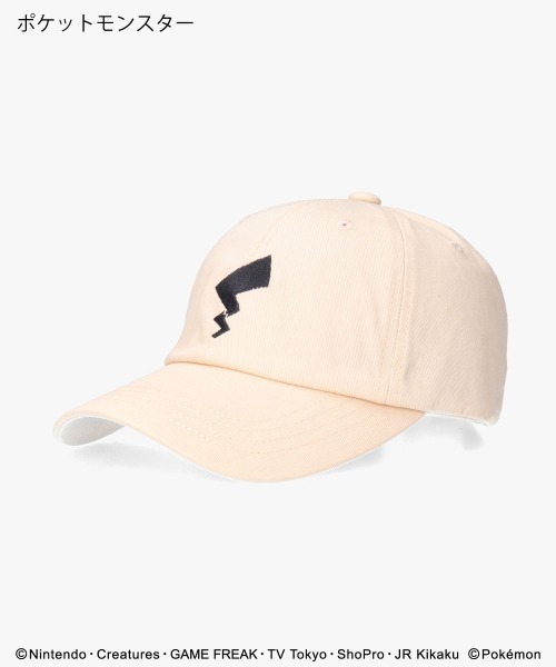 OVERRIDE(オーバーライド)の「ポケモン ピカチュウ アイコン キャップ(キャップ・メンズ・ベージュ/ブラック/ダークベージュ・57~59cm)」の13枚目の写真