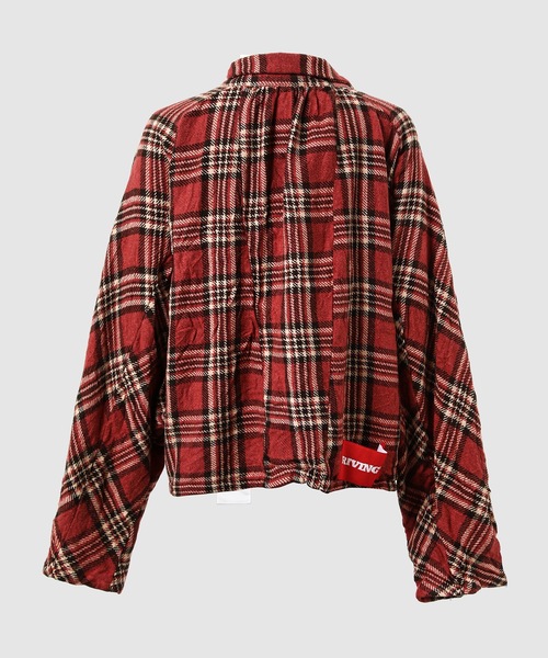 RRR-123（リヴィントンロイレビス）の「NAZARENE SHIRT RED PLAID 1（シャツ/ブラウス・メンズ・レッド・L/M）」の4枚目の写真