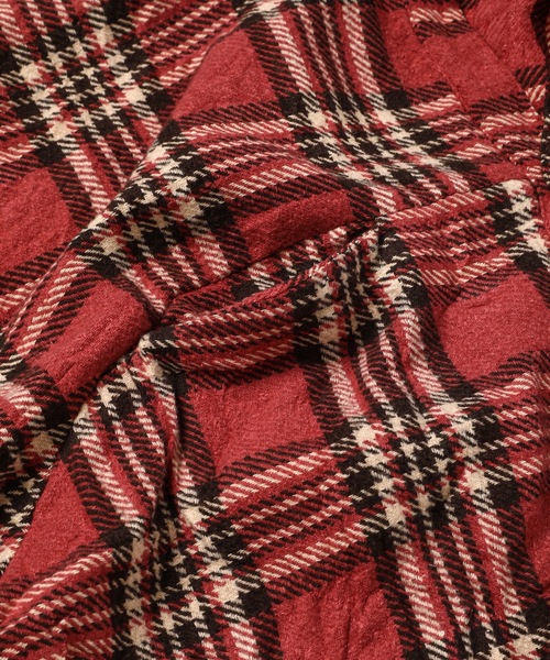 RRR-123（リヴィントンロイレビス）の「NAZARENE SHIRT RED PLAID 1（シャツ/ブラウス・メンズ・レッド・L/M）」の5枚目の写真