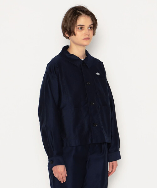 DANTON（ダントン）の「WOMEN'S MOLESKIN WIDE COVERALL JACKET