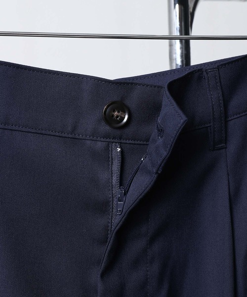 NILWAY（ニルウェイ）の「420g/m TR センタープレス ドレープ ワイド フレア袴パンツ/センタープレス トロミ ワイドスラックス【セットアップ対応】（スラックス・メンズ・ブラック/モスグリーン系/ホワイト/ネイビー/チャコール・SMALL/MEDIUM/LARGE）」の11枚目の写真