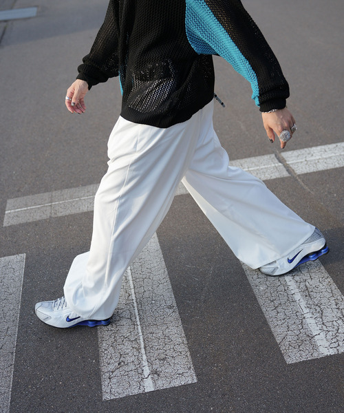 パンツ YAMAKI24 大きいサイズ レディース ストレッチアムンゼンワイドパンツ