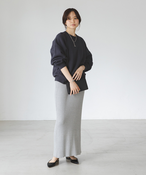 最終値下げ！NOBLEナッピングオーバースウェット　グレー美品 ノーブル NOBLE ナッピングオーバースウェット （グレーB