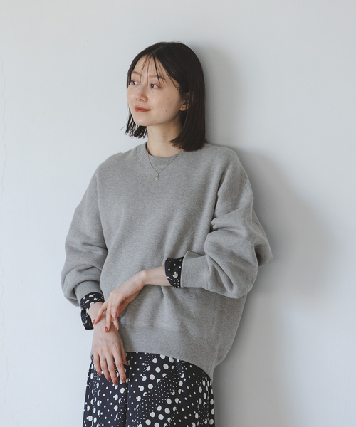 【NOBLE】ナッピングオーバースウェット Noble（ノーブル）の「ナッピングオーバースウェット