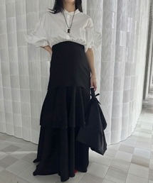 SHIRT DOCKING TIERED DRESS