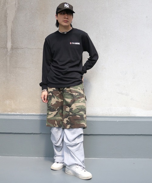 UNIT CHEST（ユニットチェスト）の「【UNIT CHEST】unique unisex long sleeve T-shirt/ユニークユニセックス ロンT OIF designer eggs コラボ where are you by kaamanisenanayake（Tシャツ/カットソー・レディース・ホワイト/杢グレー/ブラック・L/M/S）」の16枚目の写真