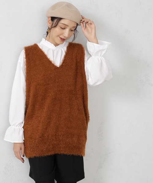 FOUND GOOD（ファウンドグッド）の「ベレーボウ（ハンチング/ベレー帽・レディース・ブラック/グレー系5/アイボリー/レッド系8・FREE）」の9枚目の写真