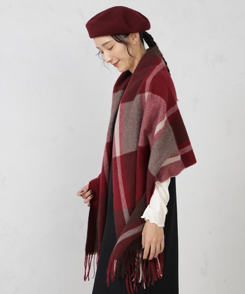 FOUND GOOD（ファウンドグッド）の「ベレーボウ（ハンチング/ベレー帽・レディース・ブラック/グレー系5/アイボリー/レッド系8・FREE）」の11枚目の写真