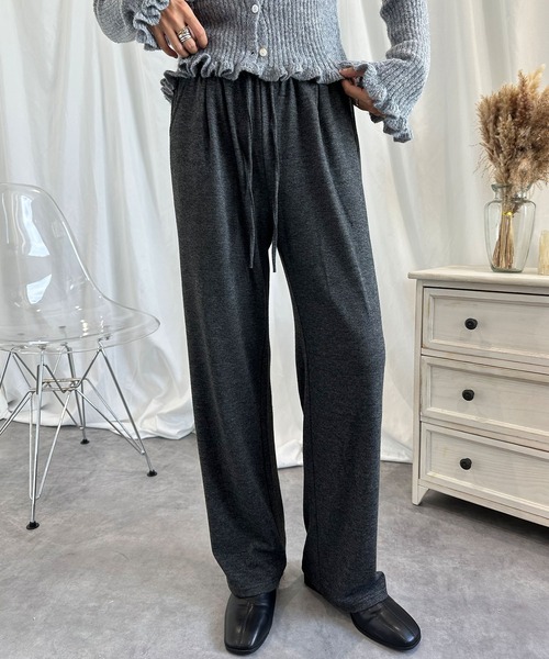 aimoha（アイモハ）の「リラックスワイドパンツ（スウェットパンツ・レディース・ダークグレー/ベージュ/ブラック・MEDIUM/LARGE/X-LARGE）」の16枚目の写真