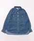 LOWRYS FARM（ローリーズファーム）の「デニムシャツ　 137074（シャツ/ブラウス・120cm）」