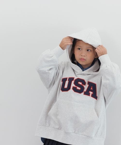 LOWRYS FARM（ローリーズファーム）の「デニムシャツ　 137074（シャツ/ブラウス・キッズ・ブルー・150cm/140cm/130cm/120cm/110cm）」の4枚目の写真