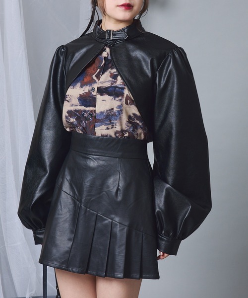 ★M&Y★ ボレロジャケット ブラック Sサイズ 定価12,980円 Mavie..7（メヴィセットゥ）の「【Mavie..7】ボレロジャケット（その他