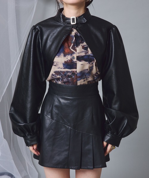 Mavie..7（メヴィセットゥ）の「【Mavie..7】ボレロジャケット（その他アウター・レディース・ブラック・FREE）」の19枚目の写真