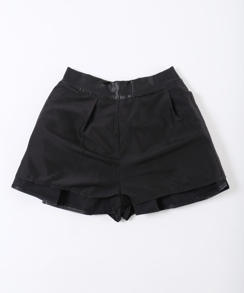 PHILLY(フィリー)の「【PHILLY】PUティアードミニスカパン(スカート・レディース・ブラウン/ブラック・FREE)」の13枚目の写真