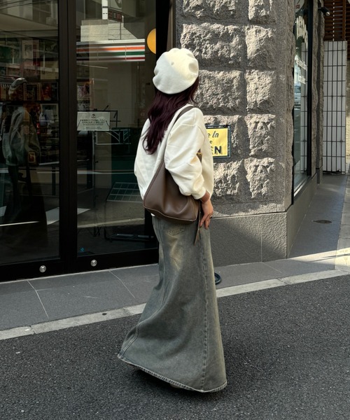 efill（エフィル）の「ロゴスウェット（スウェット・レディース・ベージュ・FREE）」の9枚目の写真