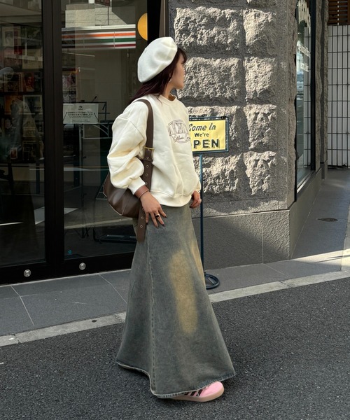 efill（エフィル）の「ロゴスウェット（スウェット・レディース・ベージュ・FREE）」の8枚目の写真