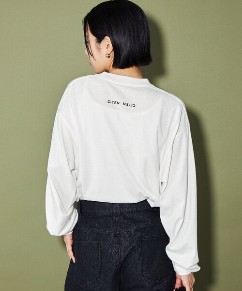 tシャツ BONNE ETOILE ロンTEE レディース marvelous by Pierrot Tシャツ カットソー ロンT ロゴT