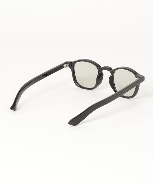 NANO universe(ナノユニバース)の「アイウェア/ボストン型 セルフレーム2(サングラス・メンズ・グリーン/グレー・FREE)」の4枚目の写真
