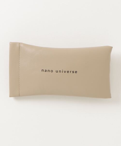 NANO universe(ナノユニバース)の「アイウェア/ボストン型 セルフレーム2(サングラス・メンズ・グリーン/グレー・FREE)」の5枚目の写真