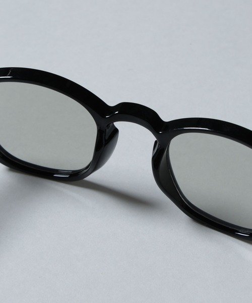 NANO universe(ナノユニバース)の「アイウェア/ボストン型 セルフレーム2(サングラス・メンズ・グリーン/グレー・FREE)」の12枚目の写真