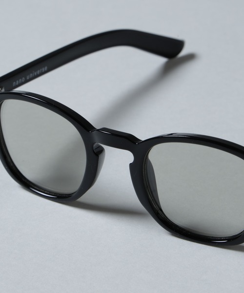 NANO universe(ナノユニバース)の「アイウェア/ボストン型 セルフレーム2(サングラス・メンズ・グリーン/グレー・FREE)」の13枚目の写真