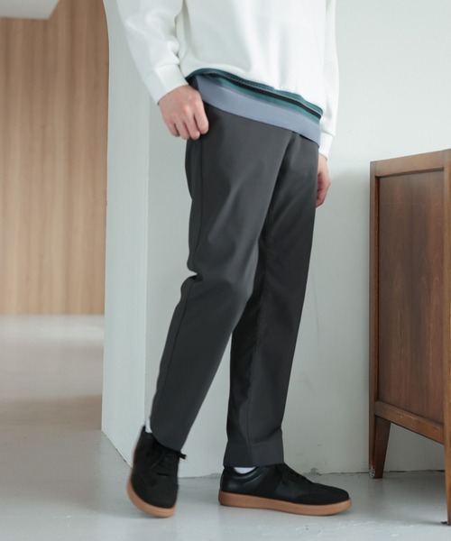 GLOBAL WORK（グローバルワーク）の「スゴラクストレッチスリムパンツ＋WARM/115907（その他パンツ・メンズ・ブラック/ベージュ/ネイビー/チャコール/グレー・X-SMALL/SMALL/MEDIUM/LARGE/X-LARGE/XX-LARGE）」の4枚目の写真