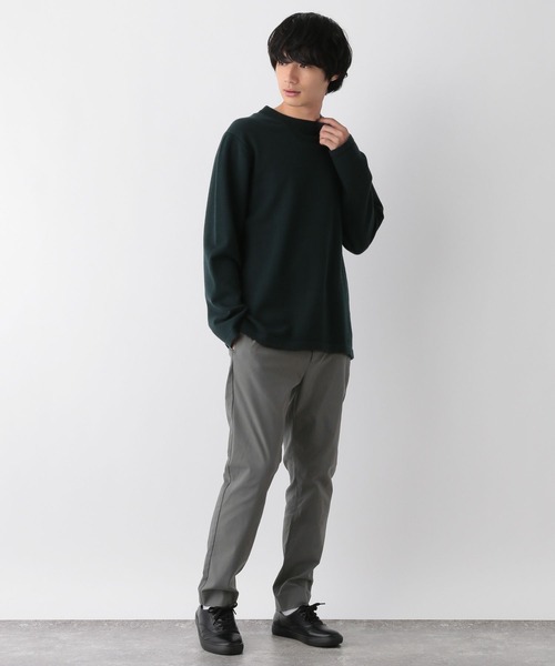 GLOBAL WORK（グローバルワーク）の「スゴラクストレッチスリムパンツ＋WARM/115907（その他パンツ・メンズ・ブラック/ベージュ/ネイビー/チャコール/グレー・X-SMALL/SMALL/MEDIUM/LARGE/X-LARGE/XX-LARGE）」の8枚目の写真