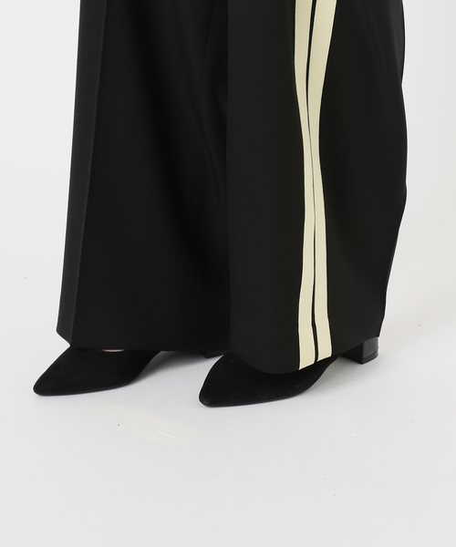 journal standard L'essage（ジャーナルスタンダードレサージュ）の「PE/ツイルラインパンツ2（スラックス・レディース・グレー/ブラック・36/38）」の18枚目の写真