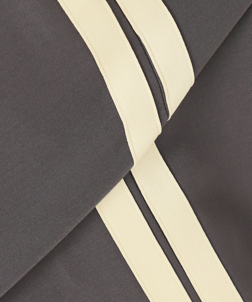 journal standard L'essage（ジャーナルスタンダードレサージュ）の「PE/ツイルラインパンツ2（スラックス・レディース・グレー/ブラック・36/38）」の21枚目の写真