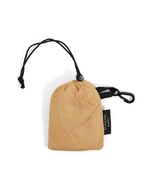 STANDARD SUPPLY（スタンダードサプライ）の「スタンダードサプライ / REGII レジー / DRAW STRING SHOULDER ドローストリングショルダー（ショルダーバッグ・レディース・ホワイト/ダークグレー/ベージュ/オレンジ/グレイッシュベージュ/ブルー/ピンク/ブラック/カーキ/サックスブルー・FREE）」の12枚目の写真