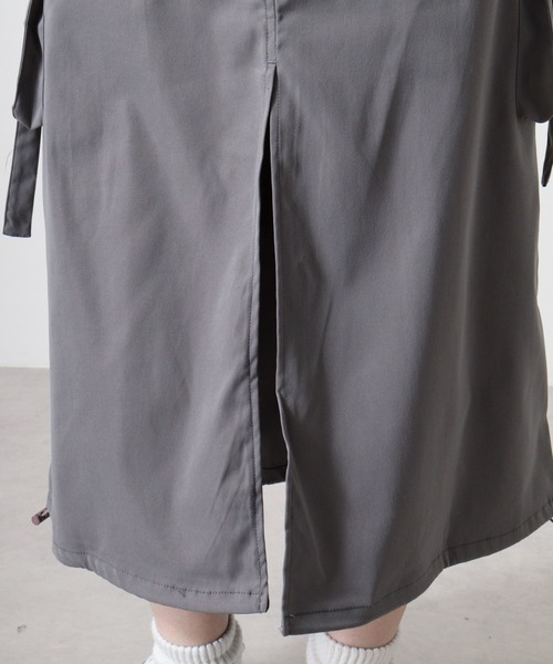 FUNALIVE（ファンアライブ）の「.works 合繊バルーンカーゴスカート（スカート・レディース・ブラック/ダークグレー/グレー・M）」の21枚目の写真