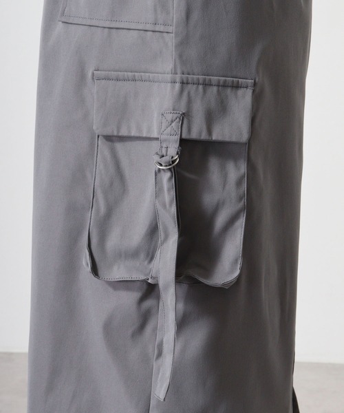 FUNALIVE（ファンアライブ）の「.works 合繊バルーンカーゴスカート（スカート・レディース・ブラック/ダークグレー/グレー・M）」の19枚目の写真