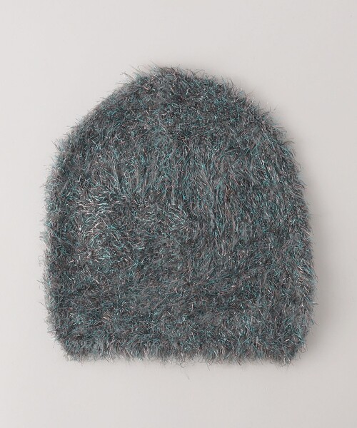 BEAUTY&YOUTH UNITED ARROWS(ビューティーアンドユースユナイテッドアローズ)の「ラメ ニットキャップ(ニットキャップ/ビーニー・レディース・グレー/ブラック・FREE)」の4枚目の写真