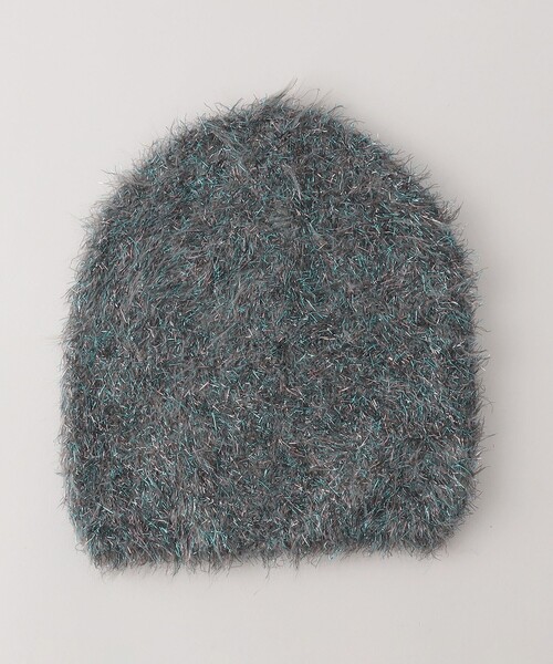 BEAUTY&YOUTH UNITED ARROWS(ビューティーアンドユースユナイテッドアローズ)の「ラメ ニットキャップ(ニットキャップ/ビーニー・レディース・グレー/ブラック・FREE)」の5枚目の写真