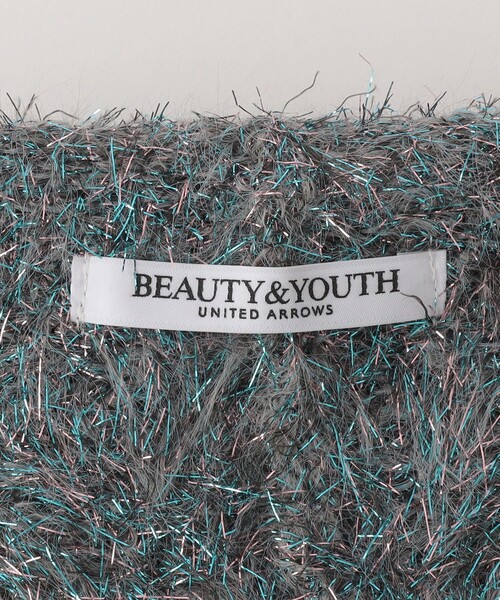 BEAUTY&YOUTH UNITED ARROWS(ビューティーアンドユースユナイテッドアローズ)の「ラメ ニットキャップ(ニットキャップ/ビーニー・レディース・グレー/ブラック・FREE)」の8枚目の写真