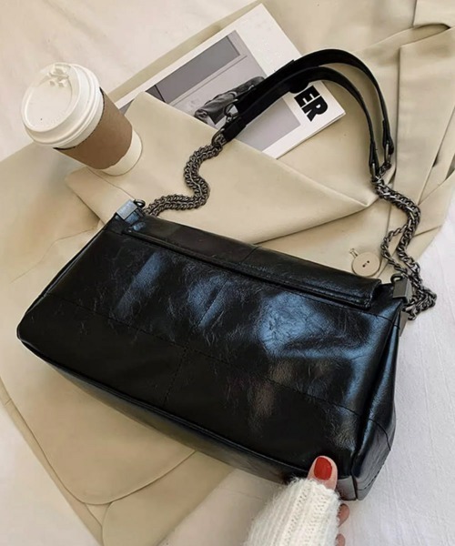 Miniministore(ミニミニストア)の「レトロ風バッグ ショルダーバッグ 韓国風(ショルダーバッグ・レディース・ブラック・FREE)」の20枚目の写真