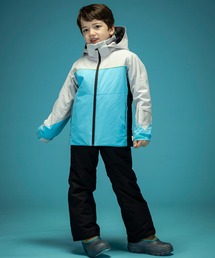 子ども用 スキーウェア フード付きジャケット デサント（DESCENTE）（キッズ）スキーウエア ジュニア 上下